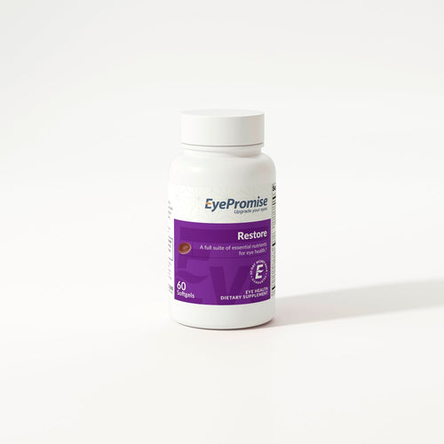 EyePromise Restore Eye Health Supplements - 60 Softgels, 30-Day Supply - Omega 3 Supplement for Aging Eyes with Lutein and Zeaxanthin, Fish Oil, EPA, DHA & Eye Vitamins and Nutrients